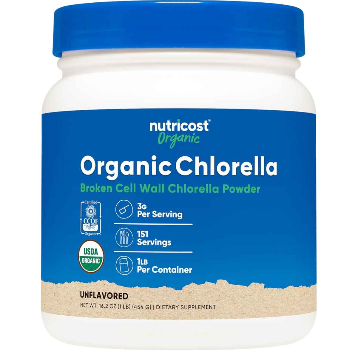 Clorela Orgánica - 454 g - Haz Tu Pedido