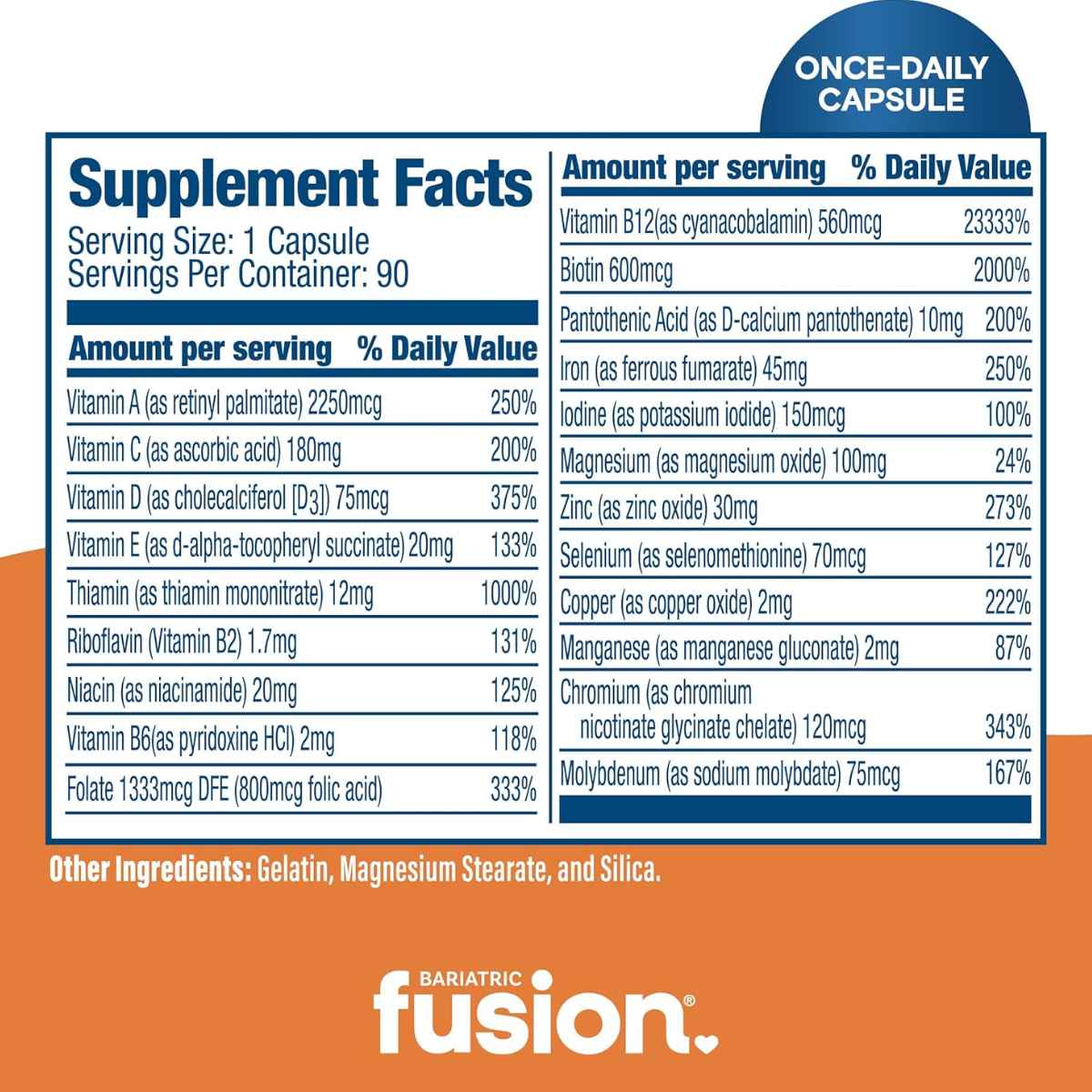 Multivitamínico Con Hierro - Haz Tu Pedido