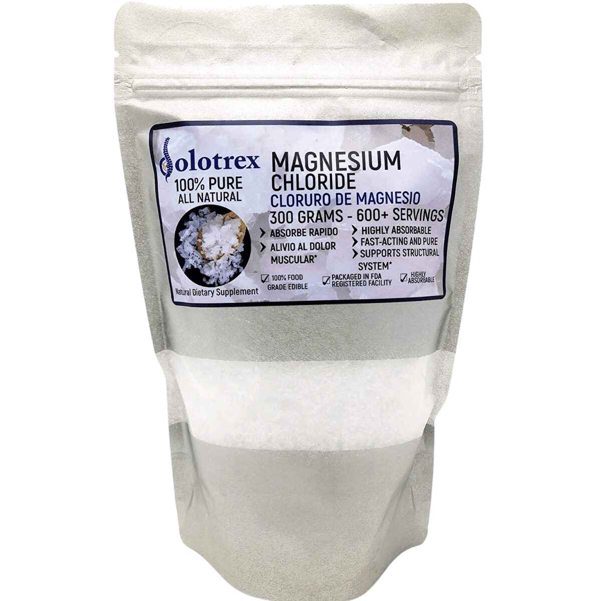 Dolotrex Suplemento de Cloruro de Magnesio - 300 g - Haz Tu Pedido