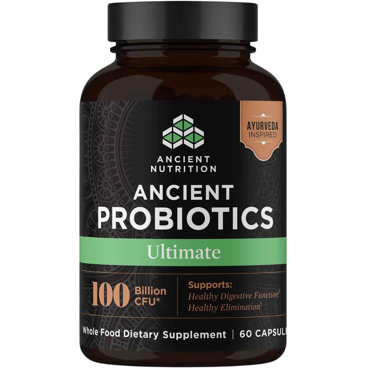 Ancient Nutrition Probióticos Definitivos Soporte Digestivo e Inmunológico - 60 Cápsulas - Haz Tu Pedido