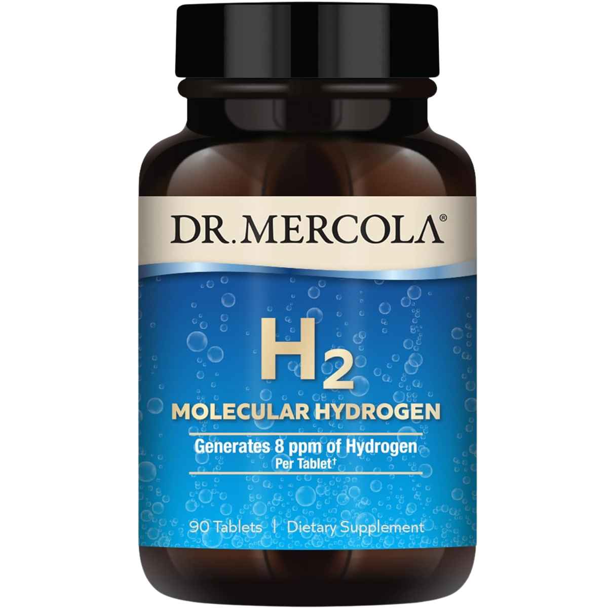 Dr. Mercola Hidrógeno Molecular H2 - 90 Tabletas - Haz Tu Pedido