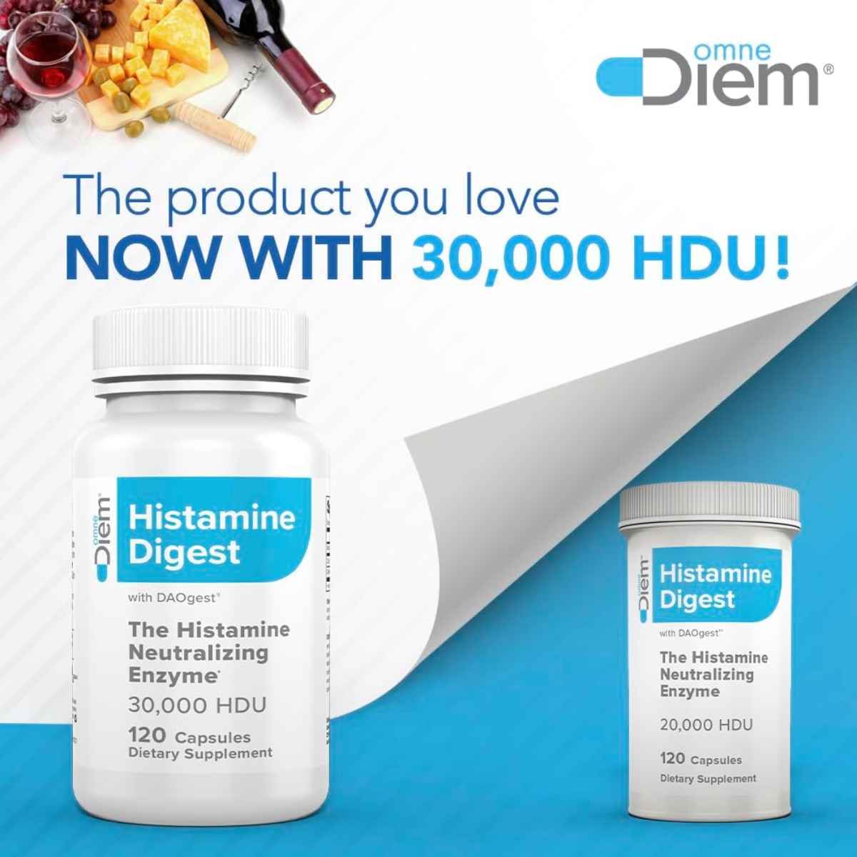 Omne Diem Histamine Digest with DAOgest - Haz Tu Pedido
