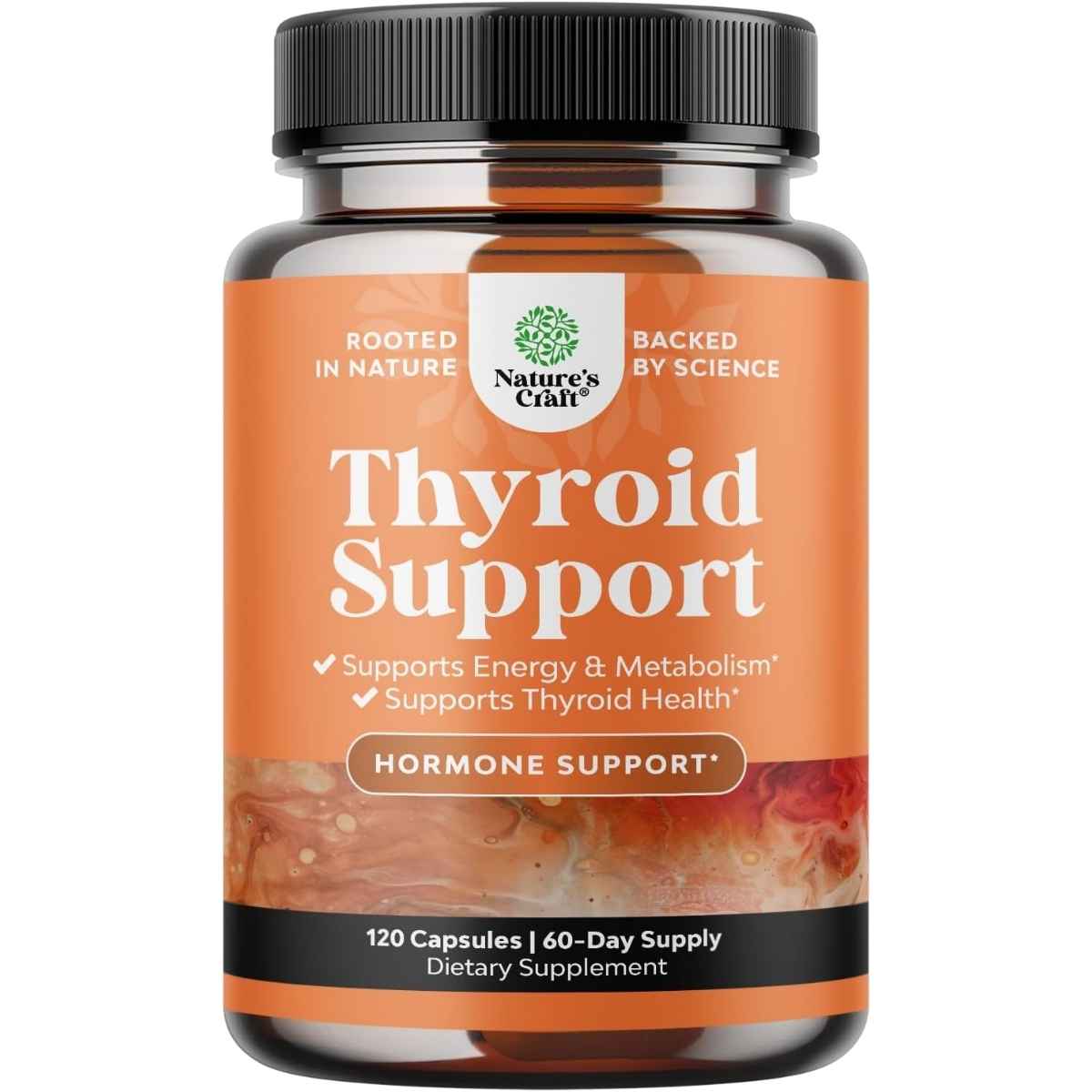 Natures Craft Thyroid Support Complex - 120 Cápsulas - Haz Tu Pedido