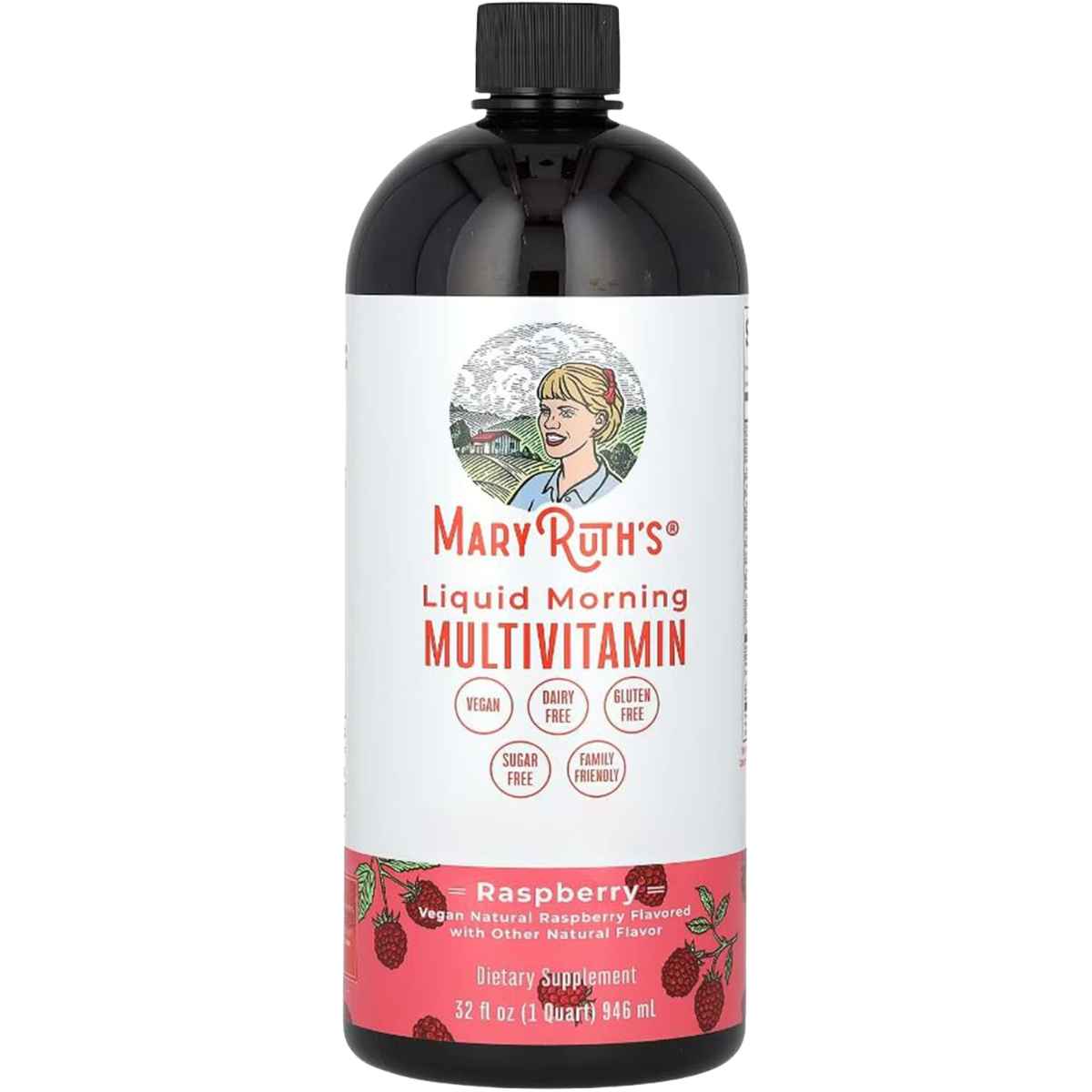 MaryRuth Organics Multivitamínico - Sabor Frambuesa - 946 ml - Haz Tu Pedido