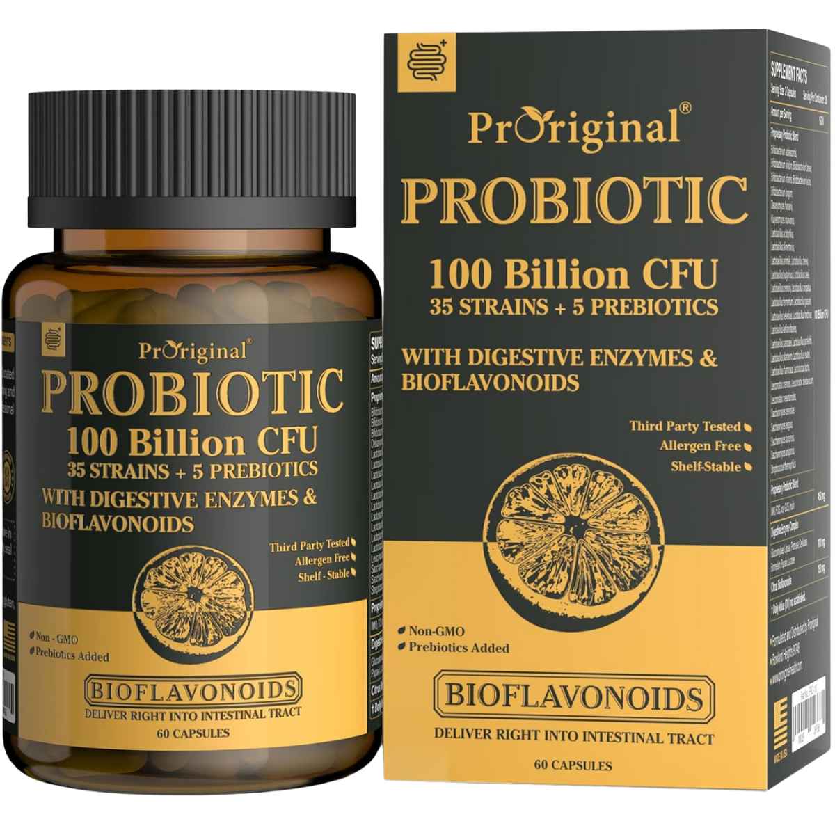 Proriginal Probioticos 100 Mil Millones CFU - 60 Cápsulas - Haz Tu Pedido