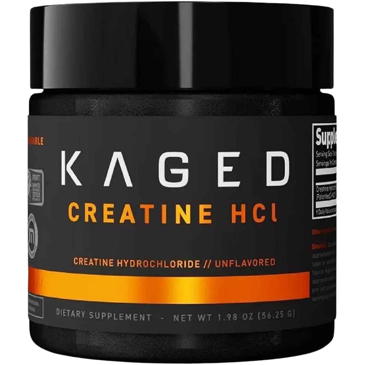 Kaged Creatina HCl - Sabor Sin Sabor - 56,25 g - Haz Tu Pedido