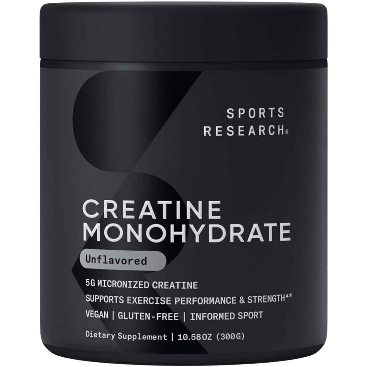 Sports Research Monohidrato de Creatina Micronizada - 300 g - Haz Tu Pedido