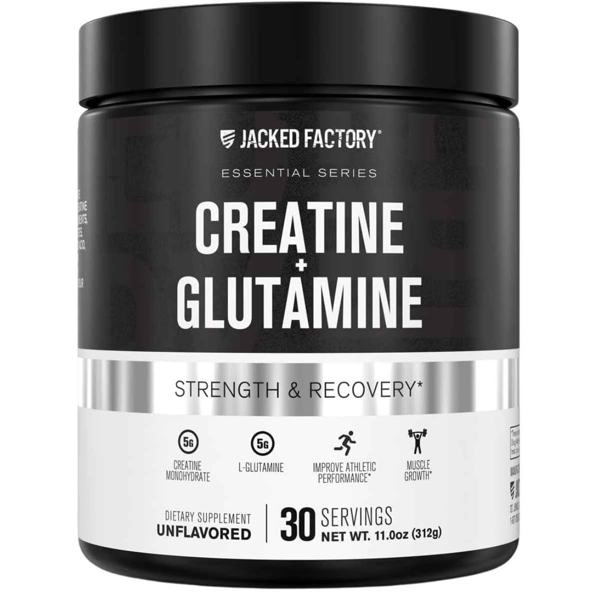 Jacked Factory Creatina + Glutamina - 312 g - Haz Tu Pedido