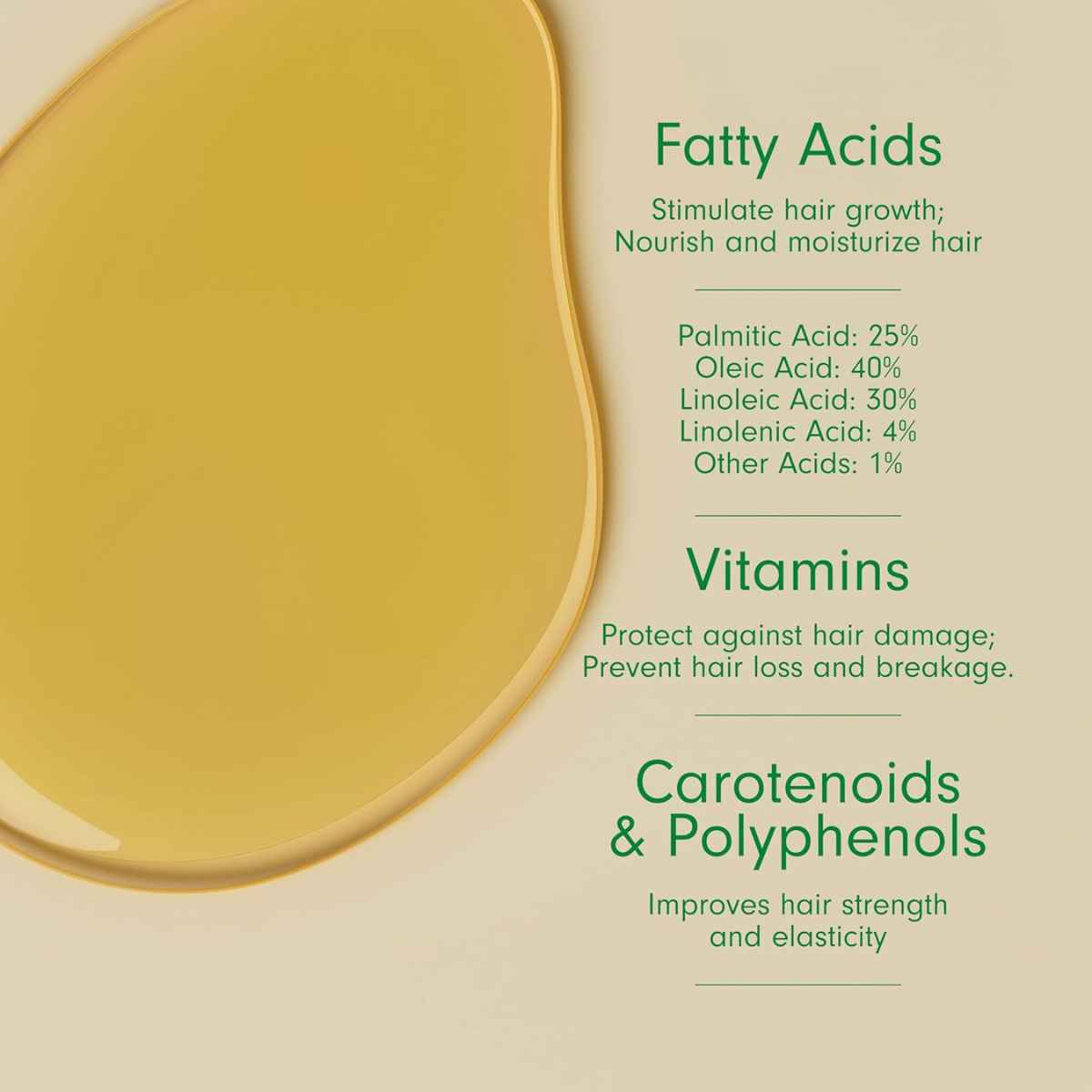 Dersie Aceite de Batana 100% Puro - 118 ml - Tabla Nutricional - Haz Tu Pedido