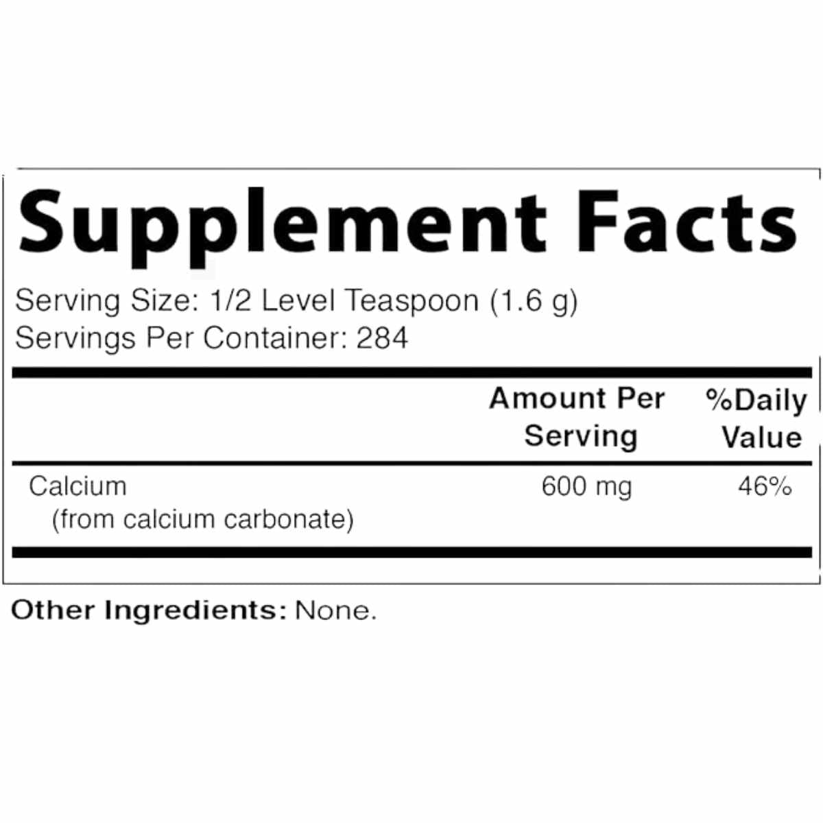 "Descubre la excelencia del Carbonato de Calcio de Best Naturals."