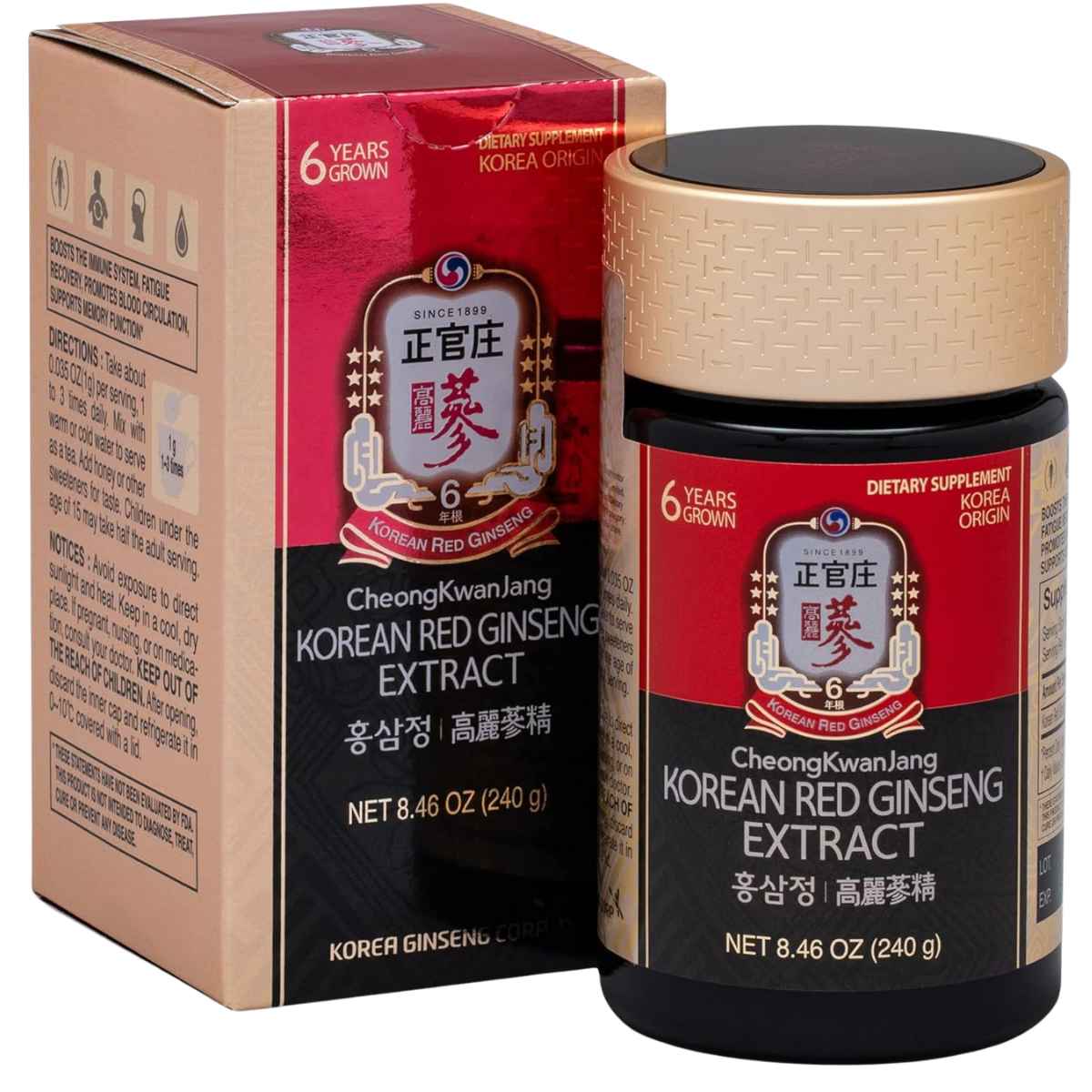 CheongKwanJang Extracto de Ginseng Rojo Coreano - 240 g - Haz Tu Pedido