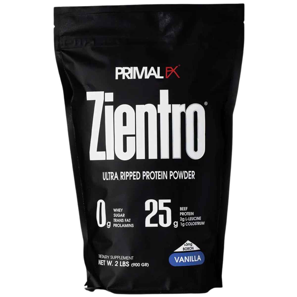 PrimalFX Proteína Ultra Ripped Zientro 25 g - Sabor Vainilla - 900 polvo - Haz Tu Pedido