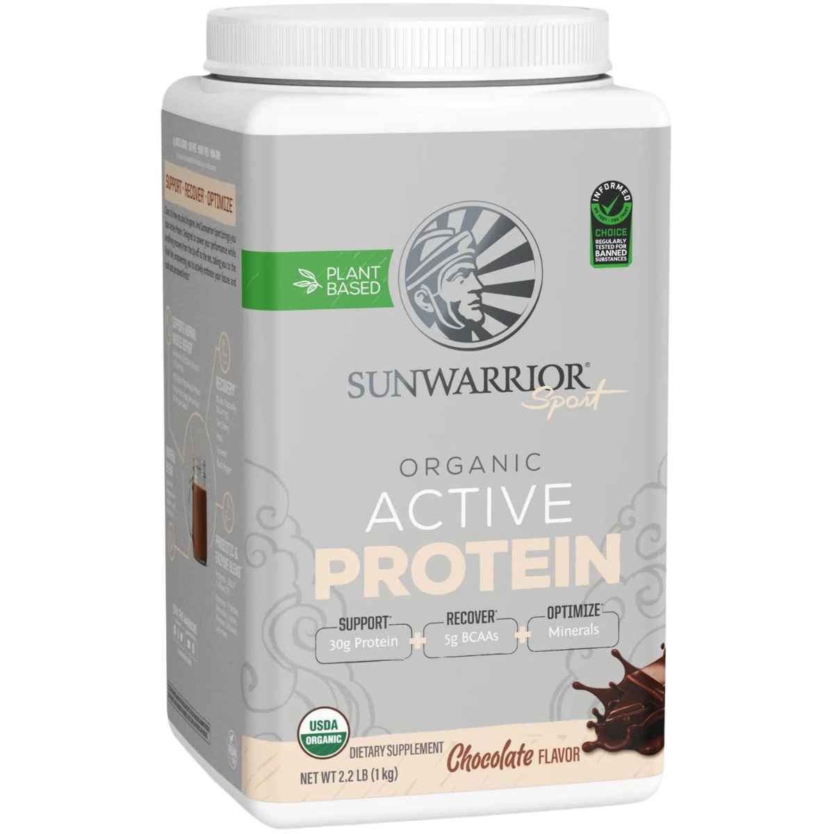 Sunwarrior Proteína Orgánica 30 g - Sabor Chocolate - 1 kg - Haz Tu Pedido