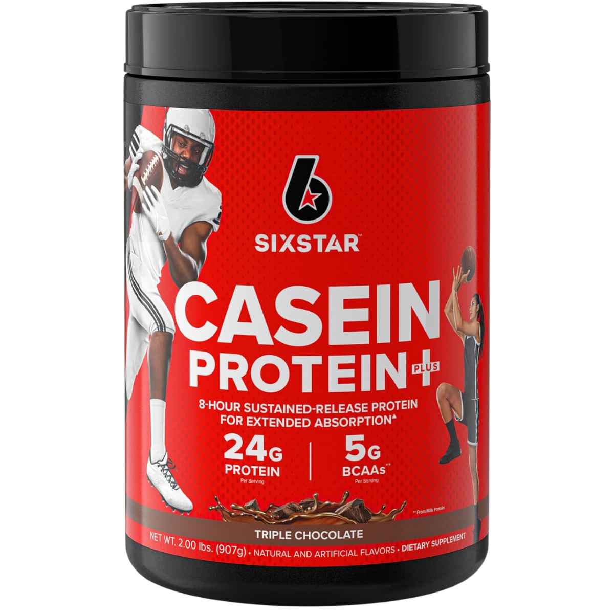 Six Star Proteína de Caseína 24 g - Sabor Triple Chocolate - 907 g - Haz Tu Pedido