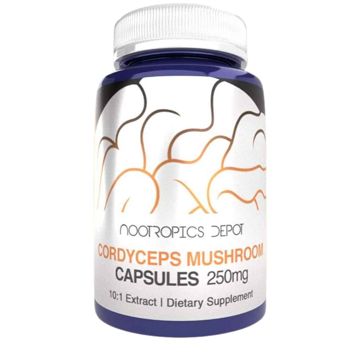 Nootropics Depot Hongo Cordyceps 250 mg - 60 Cápsulas - Haz Tu Pedido