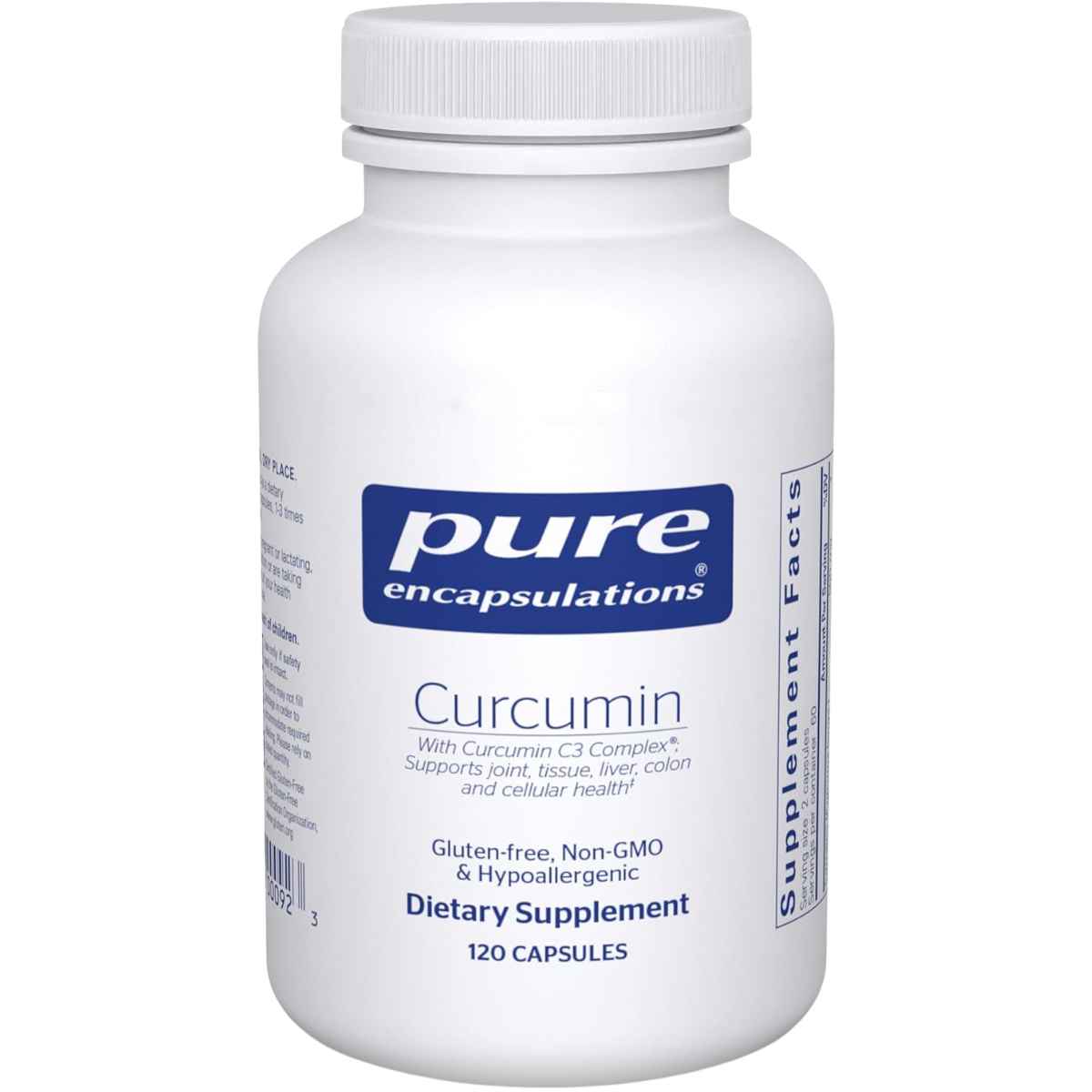 Pure Encapsulations Curcumina - 120 Cápsulas - Haz Tu Pedido