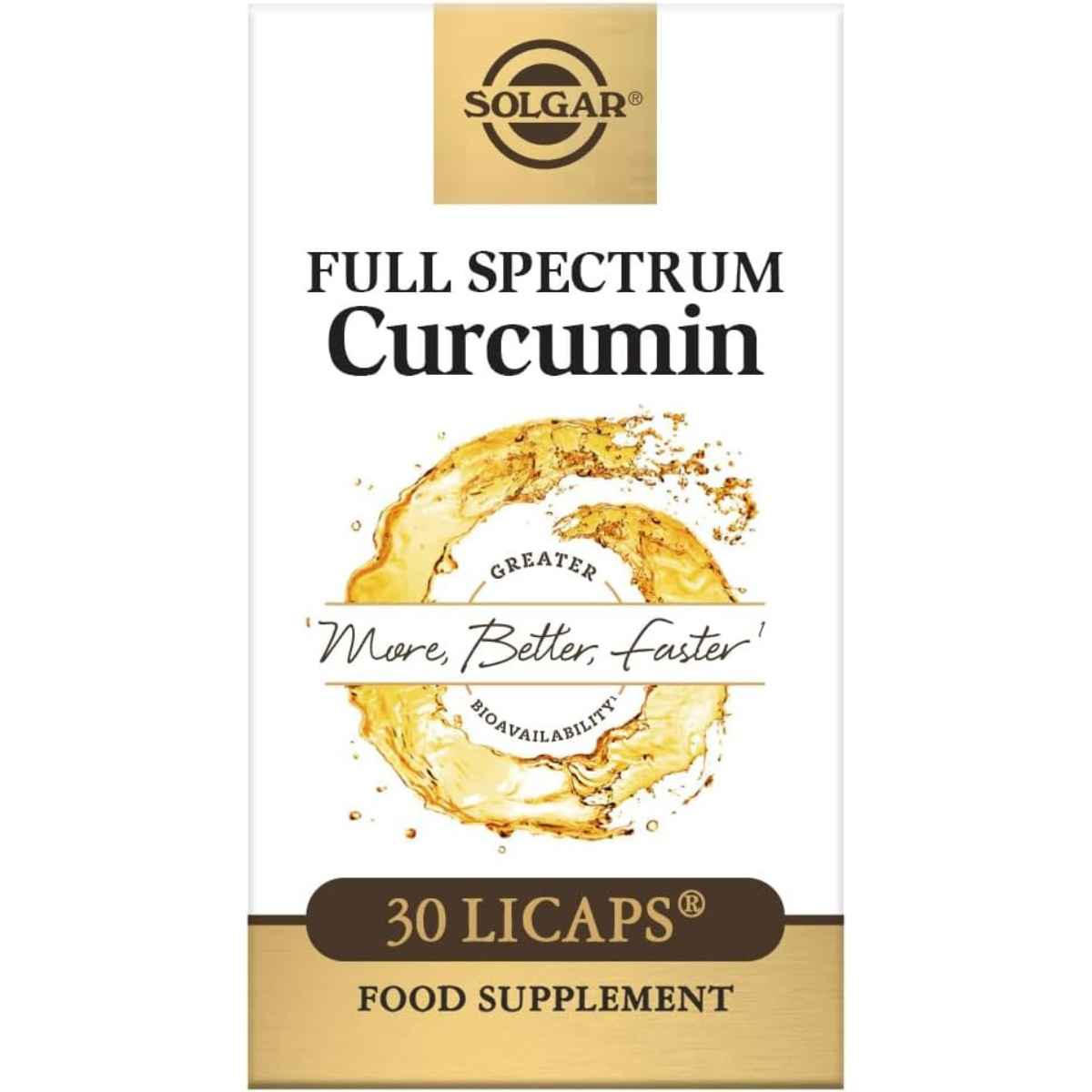 Solgar Curcumina Espectro Completo - 90 Cápsulas Liquidas - Haz Tu Pedido