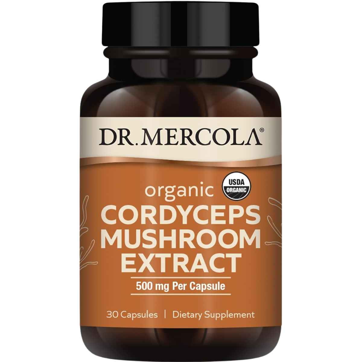 Dr. Mercola Extracto de Hongo Cordyceps 500 mg - 30 Cápsulas - Haz Tu Pedido
