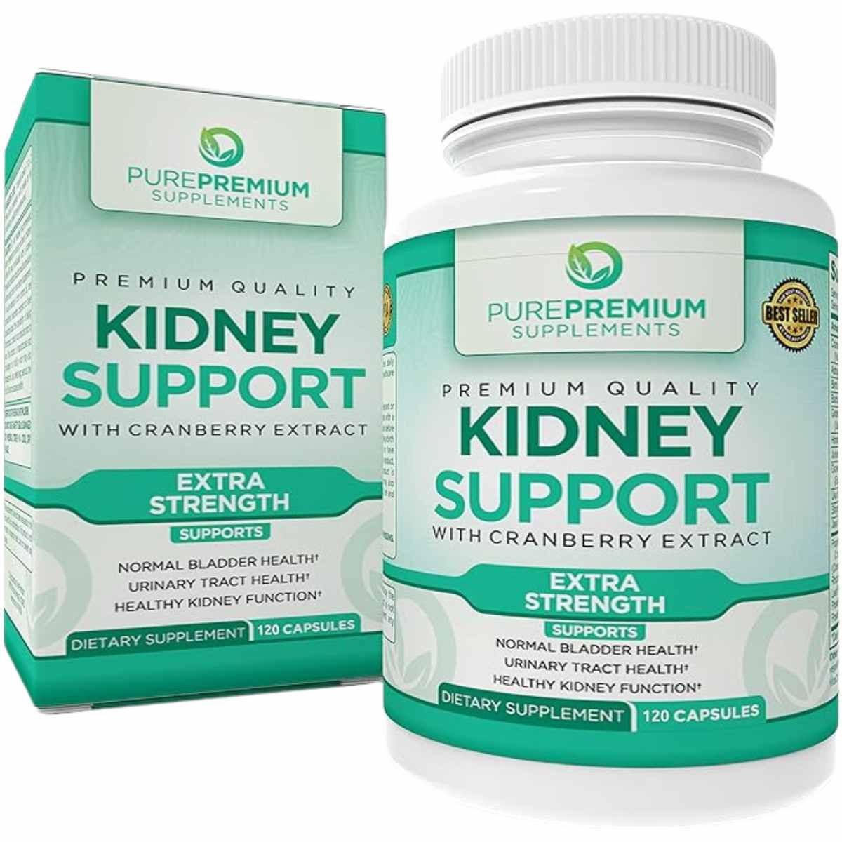 PurePremium Supplements Suplemento de Apoyo Renal - 120 Cápsulas - Haz Tu Pedido