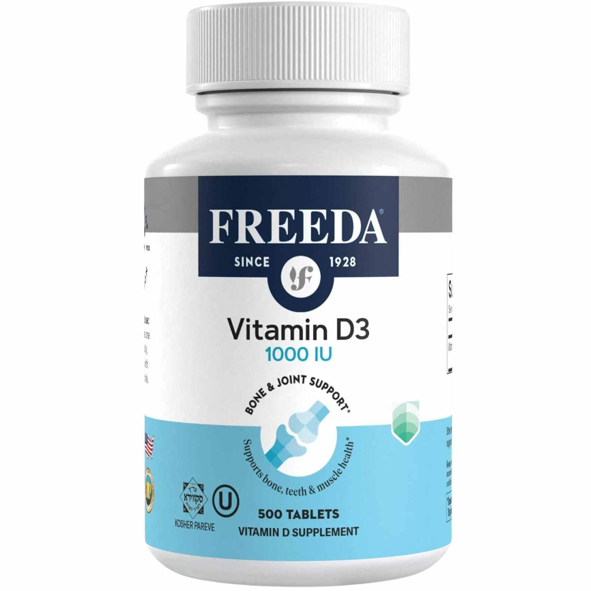 Freeda Vitamina D3 1000 IU - 500 Tabletas - Haz Tu Pedido