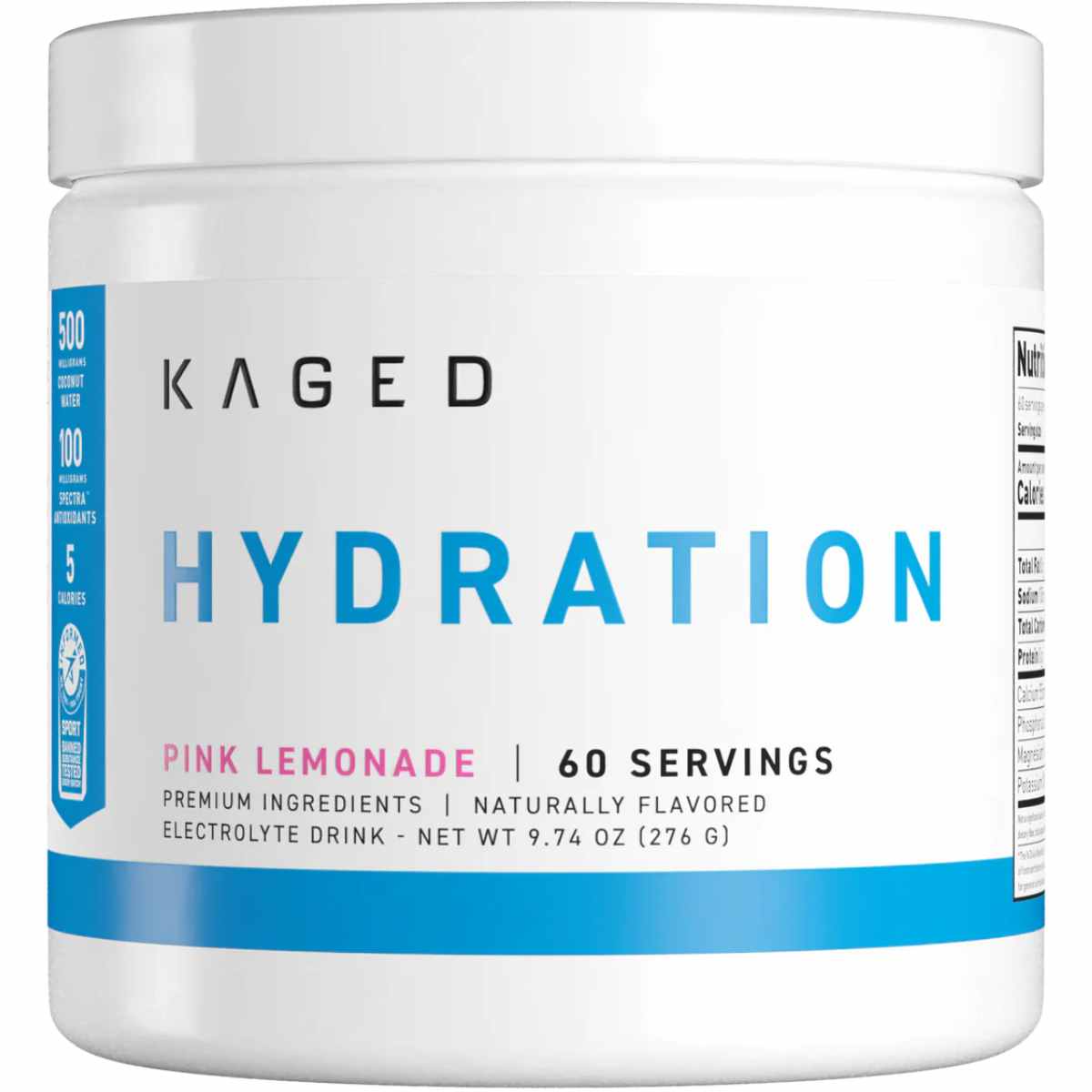 Kaged Hydration Suplemento Hidratante con Electrolitos - Polvo