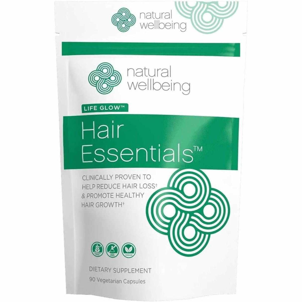 Natural Wellbeing Esenciales para el Cabello - 90 Cápsulas Vegetarianas - Haz Tu Pedido
