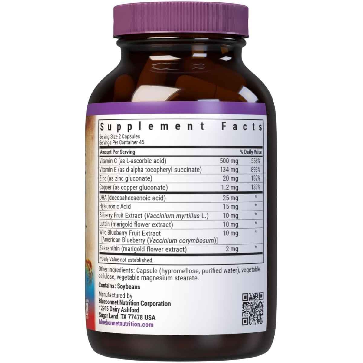 Bluebonnet Suplemento para el Cuidado Ocular - Cápsulas
