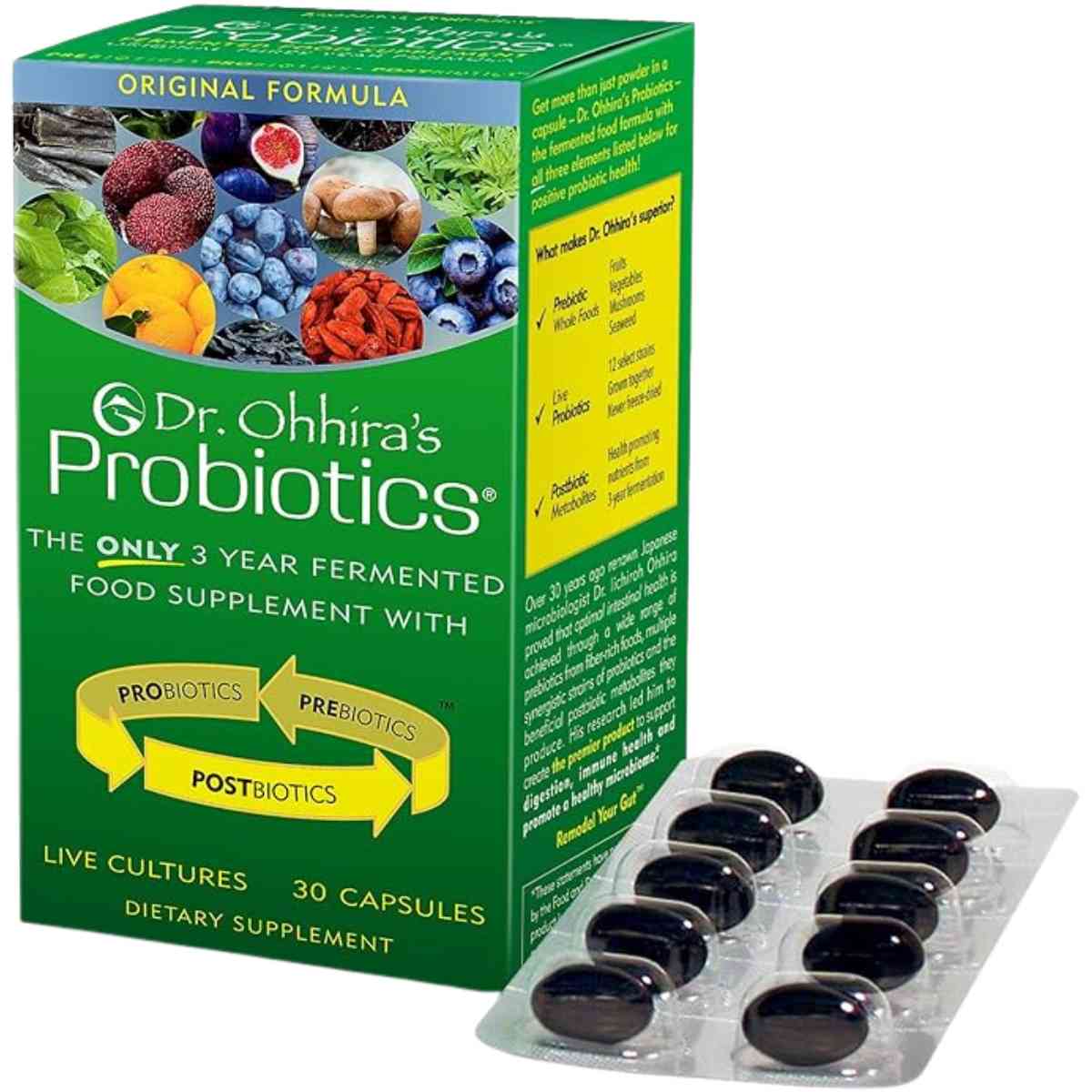 Essential Formulas Dr. Ohhira’s® Probióticos - Cápsulas