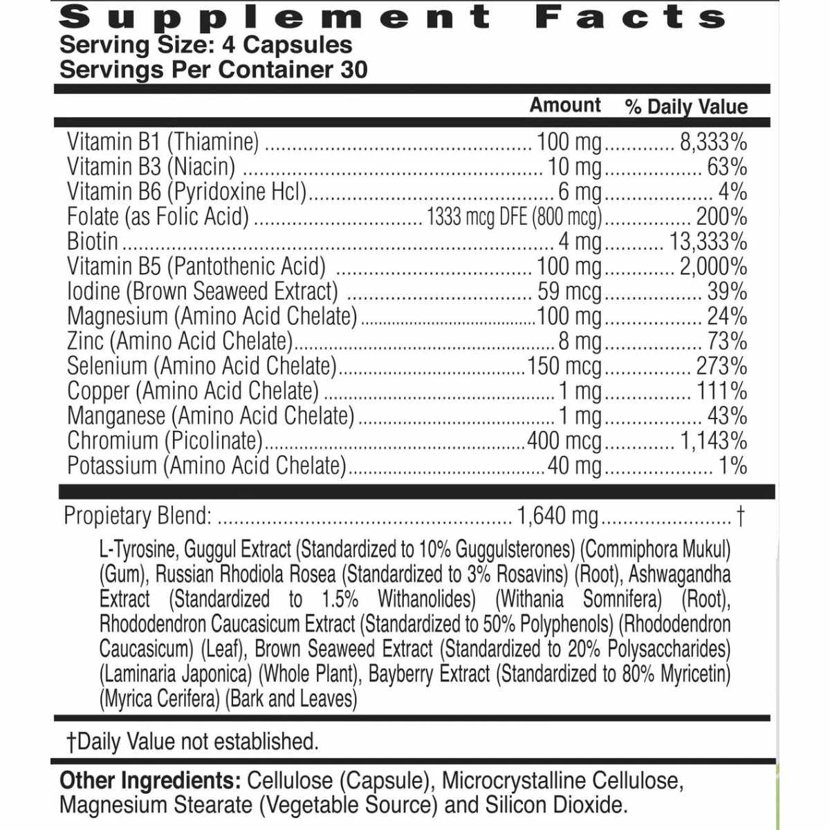 NaturalSlim RelaxSlim With Rhodiola Rosea 120 Cápsulas Haz Tu Pedido