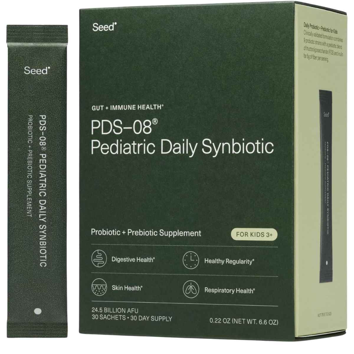Seed Health PDS-08® Probiótico con Prebiótico Diario - 30 Sobres - Haz Tu Pedido
