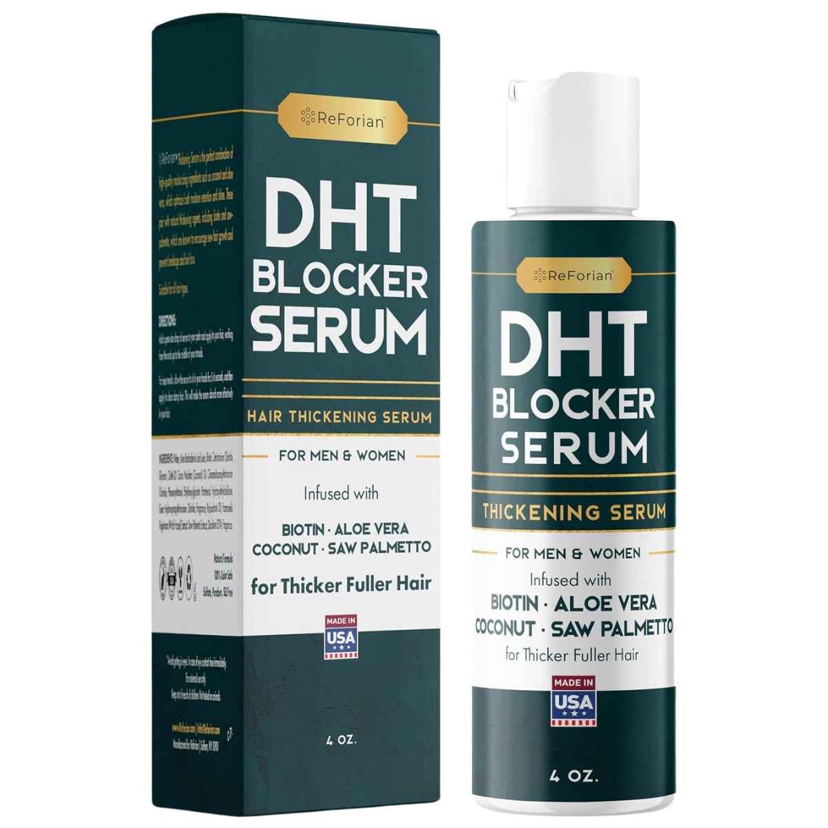 Re Forian DHT Blocker para el Crecimiento del Cabello - 110 ml - Haz Tu Pedido