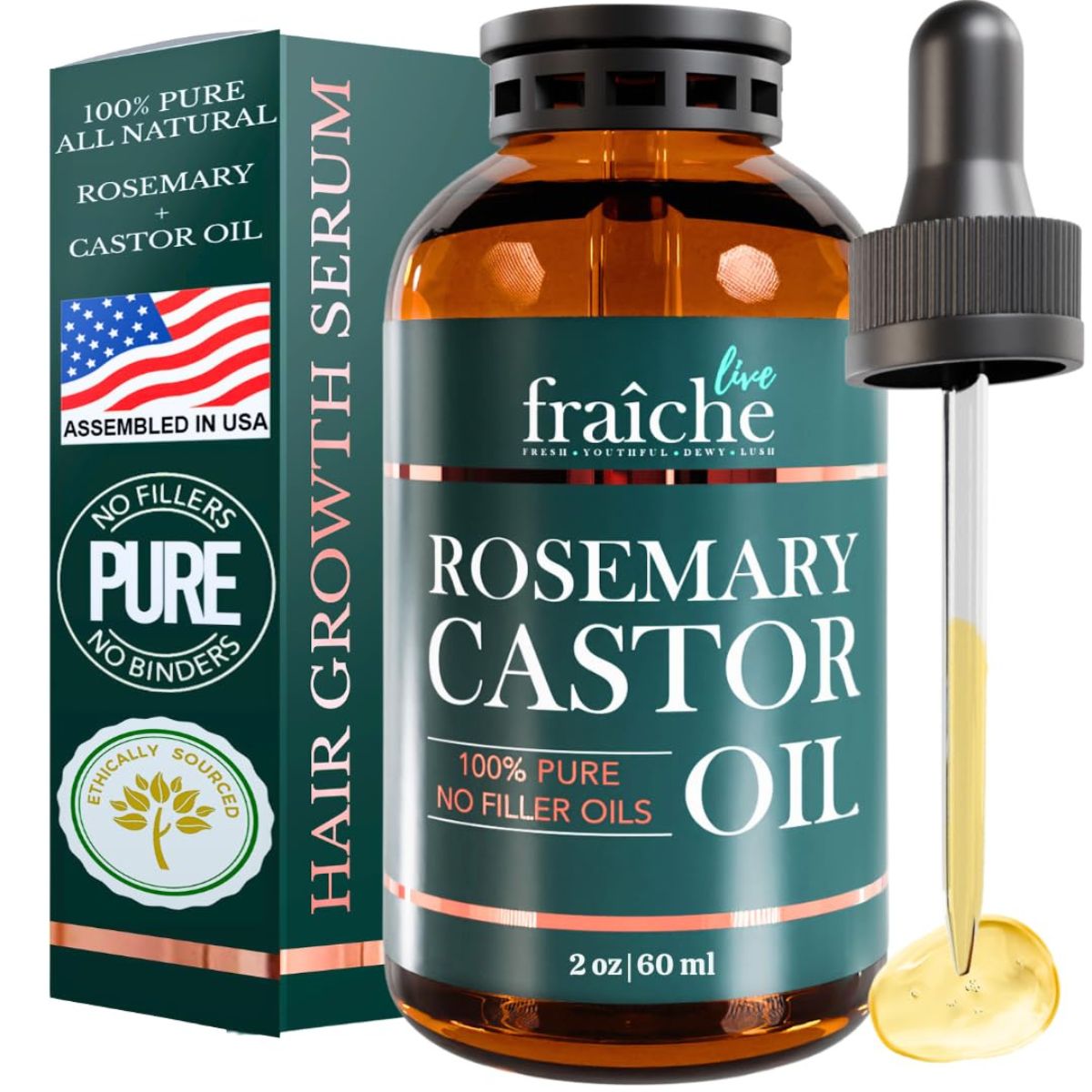 Live Fraiche Aceite de Romero para el Crecimiento del Cabello