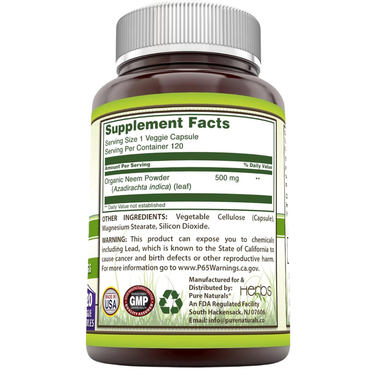 Neem 500 mg - Haz Tu Pedido