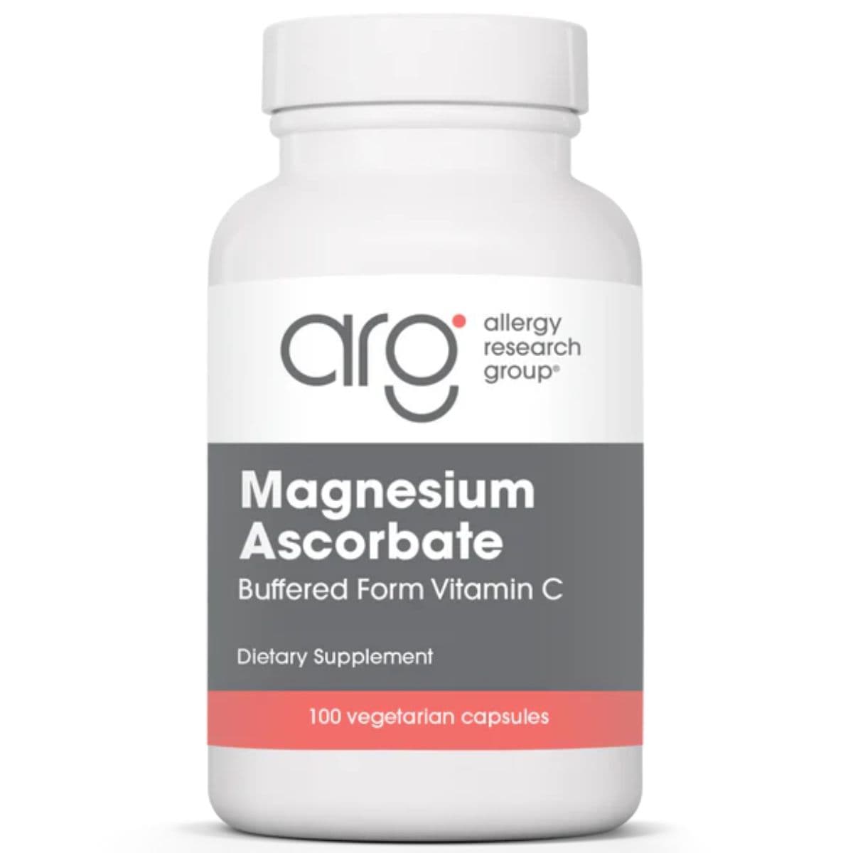 Allergy Research ascorbato de magnesio vitamina C 100 cápsulas