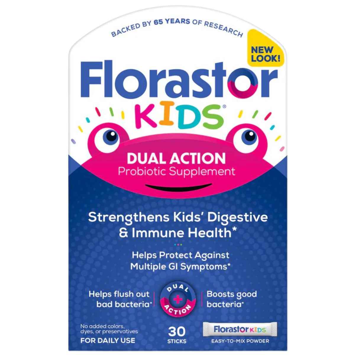 Florastor Suplemento Probiótico Doble Acción para Niños - 30 Tubitos - Haz Tu Pedido