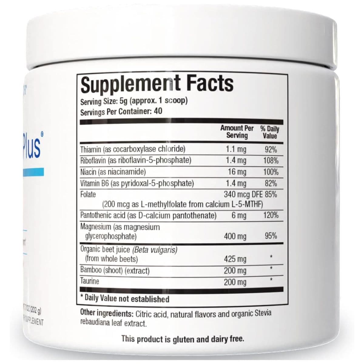 Información del suplemento Biotics Research Acti-Mag Plus