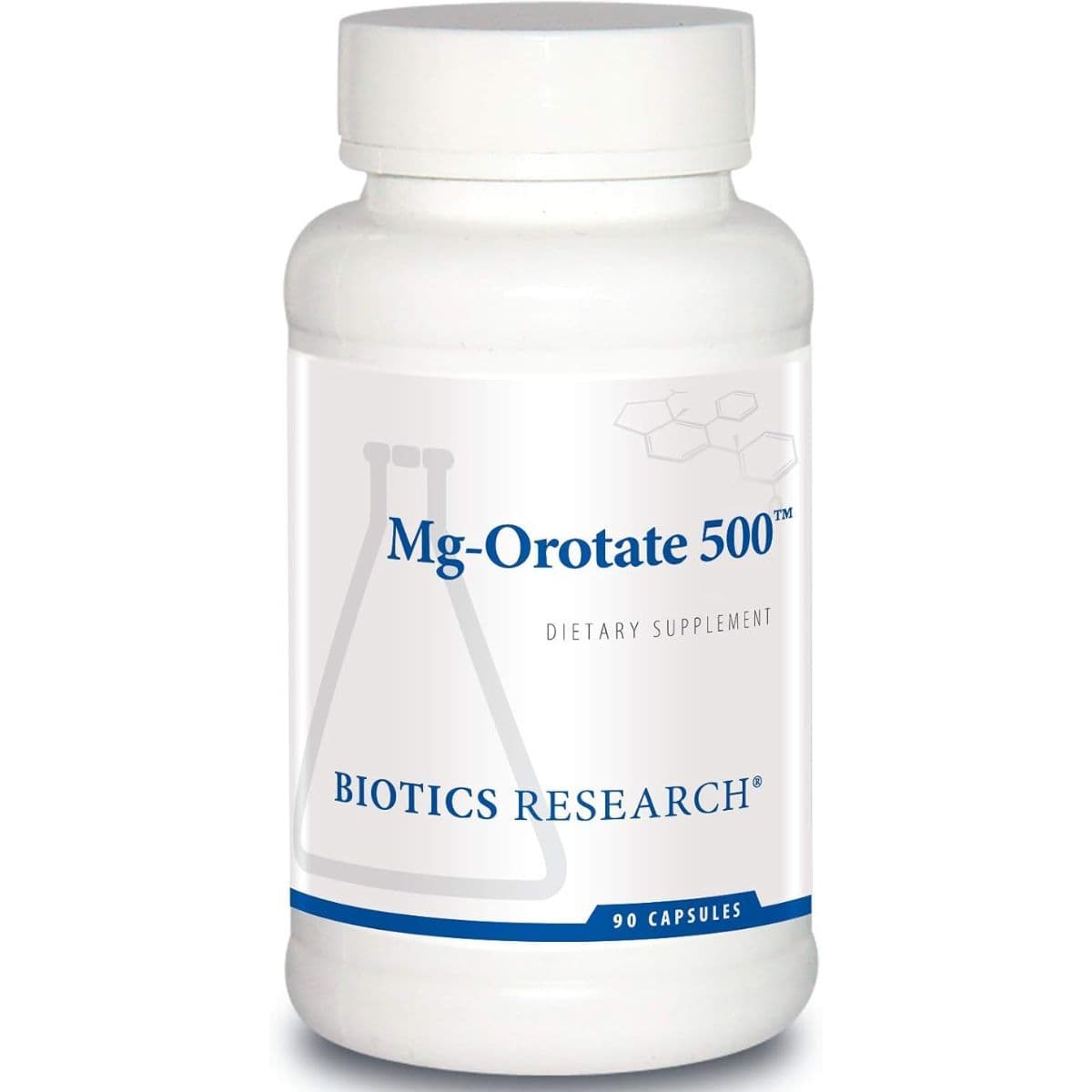 Biotics Research Mg-Orotate 500 orotato de magnesio, 90 cápsulas