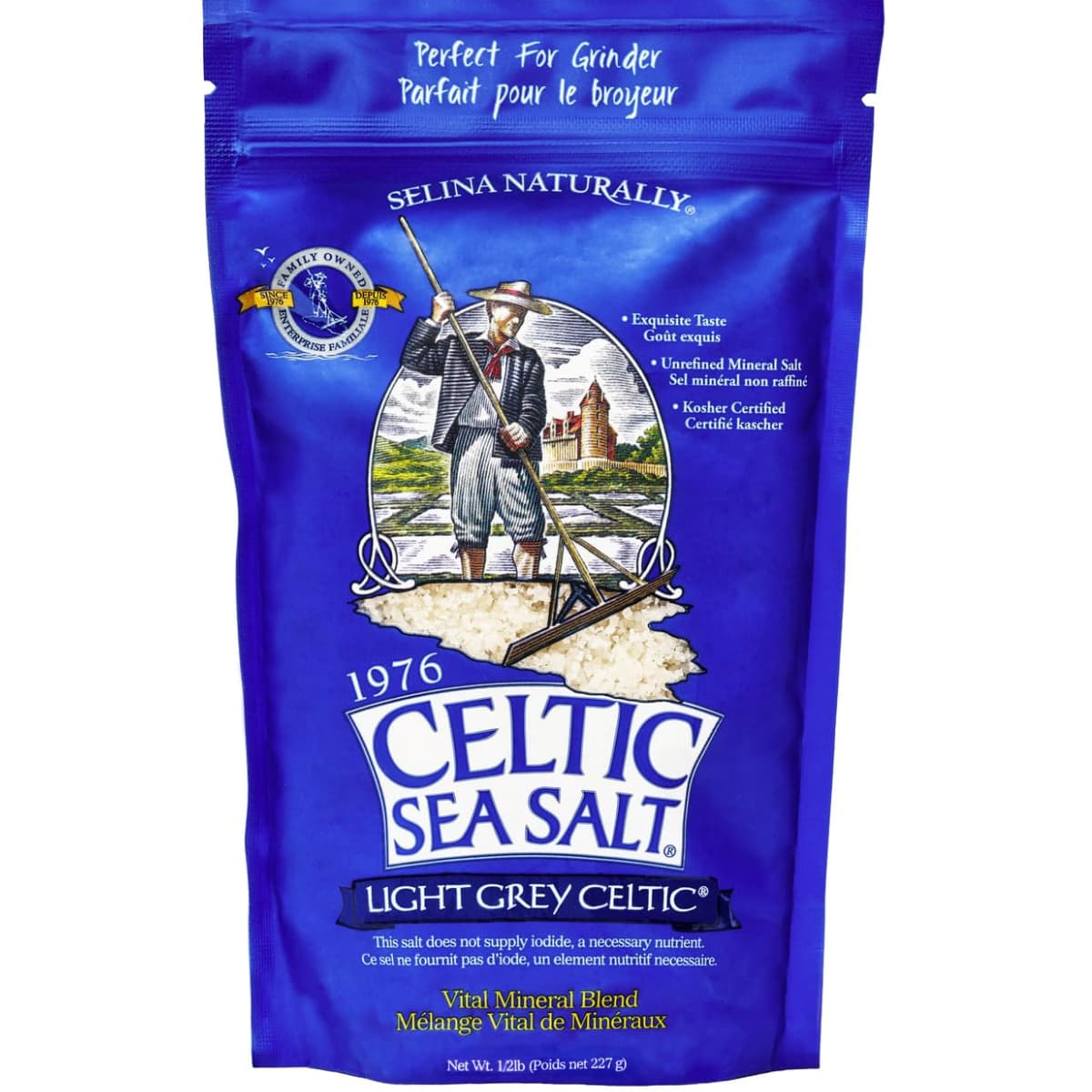 Bolsa de CELTIC SEA SALT Sal Marina Light Grey 227 g