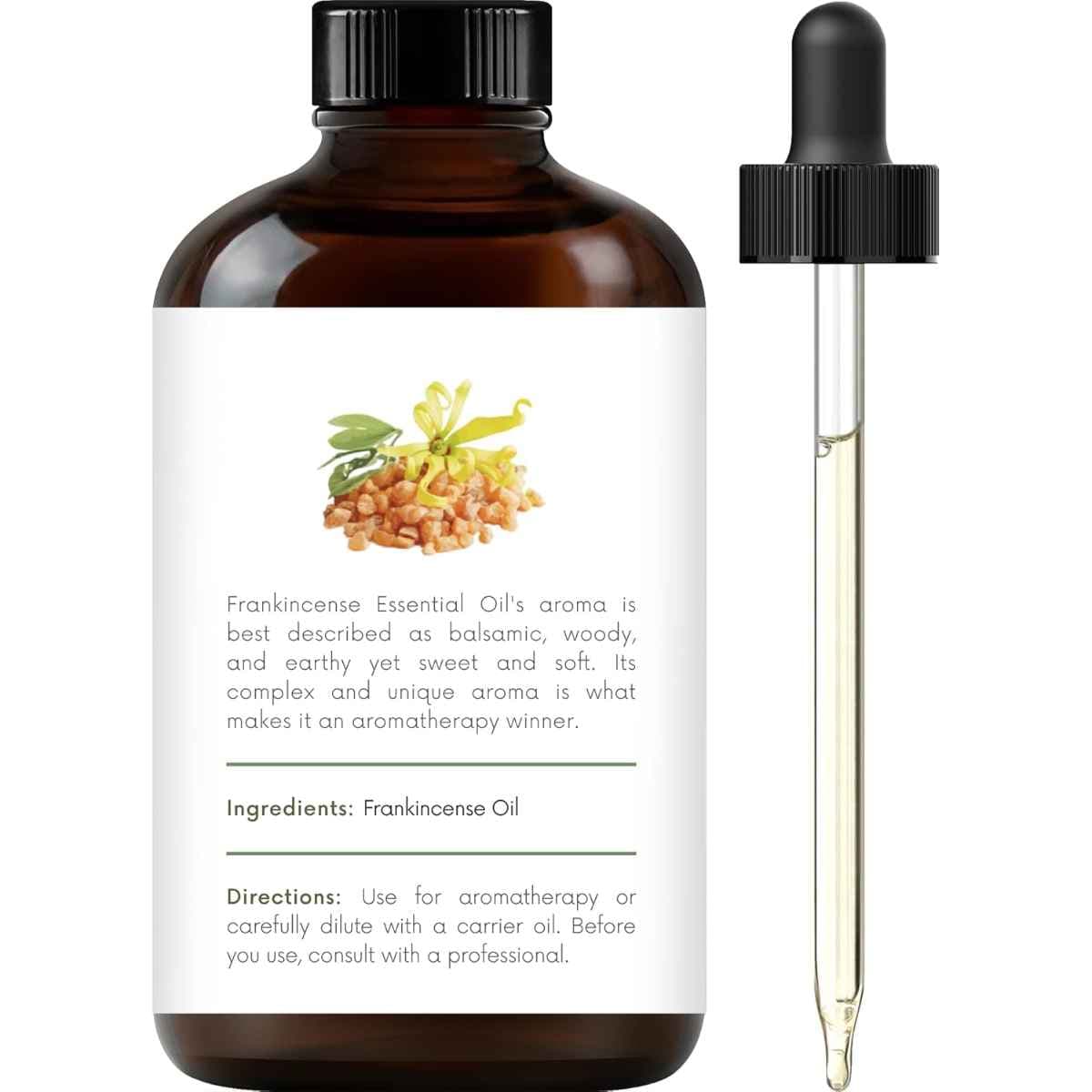 Tabla nutricional del Aceite Esencial de Incienso Handcraft Blends 4 fl. oz. líquido