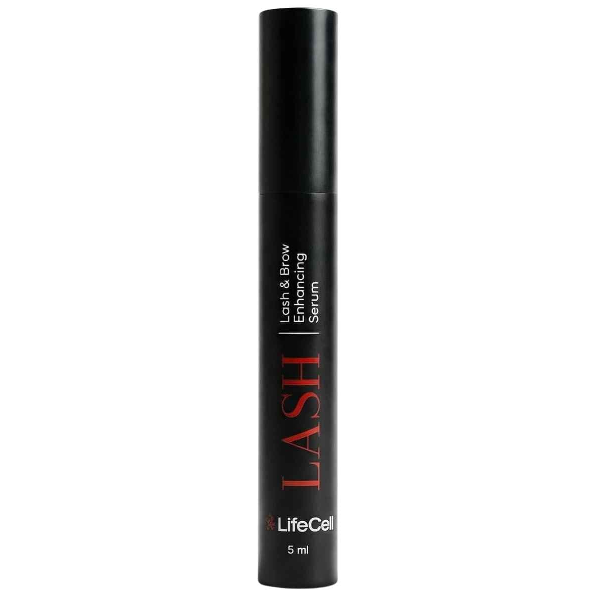 Envase frontal de LifeCell suero para pestañas y cejas, presentación de 5 ml