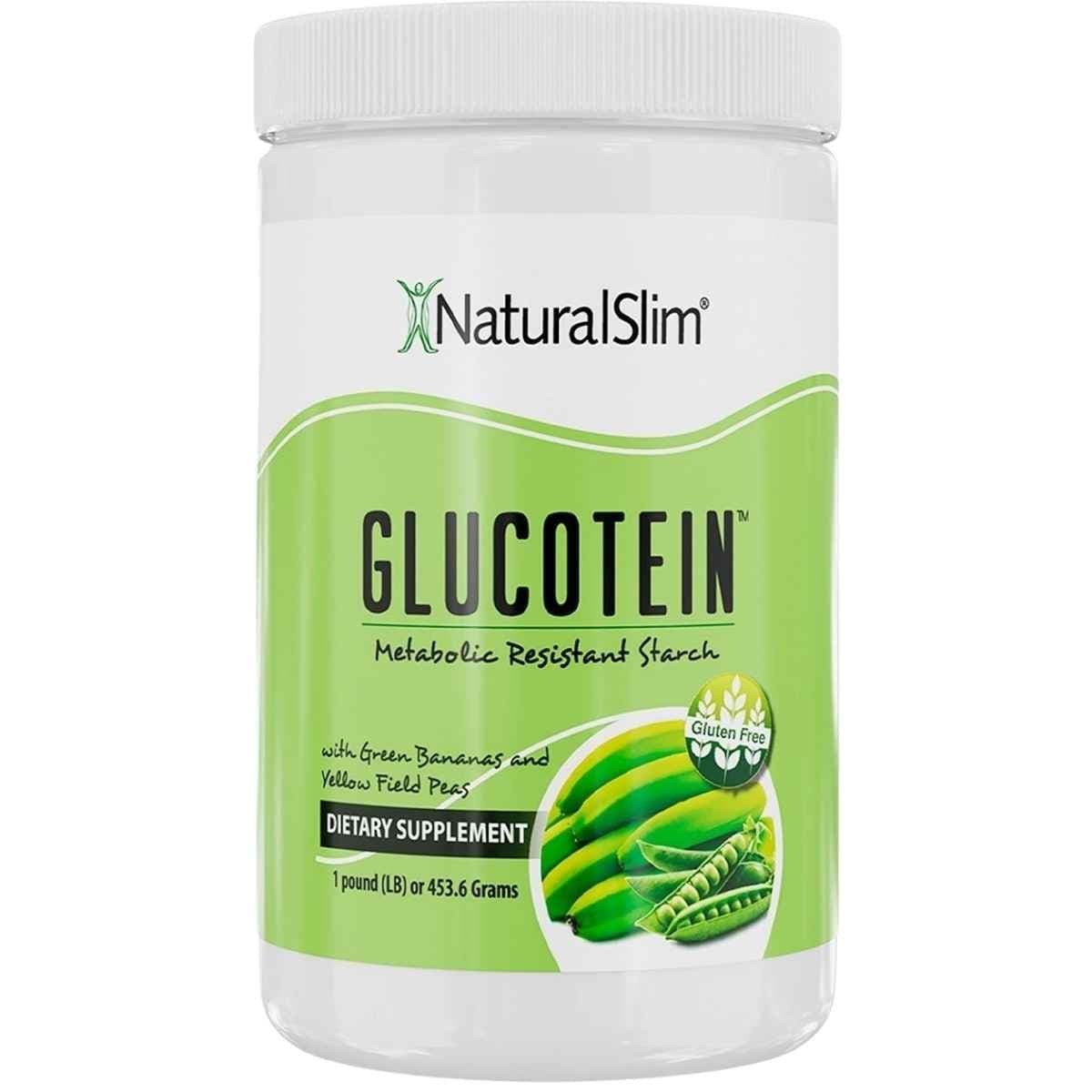 Frasco de suplemento NaturalSlim Almidón Resistente 1 lb