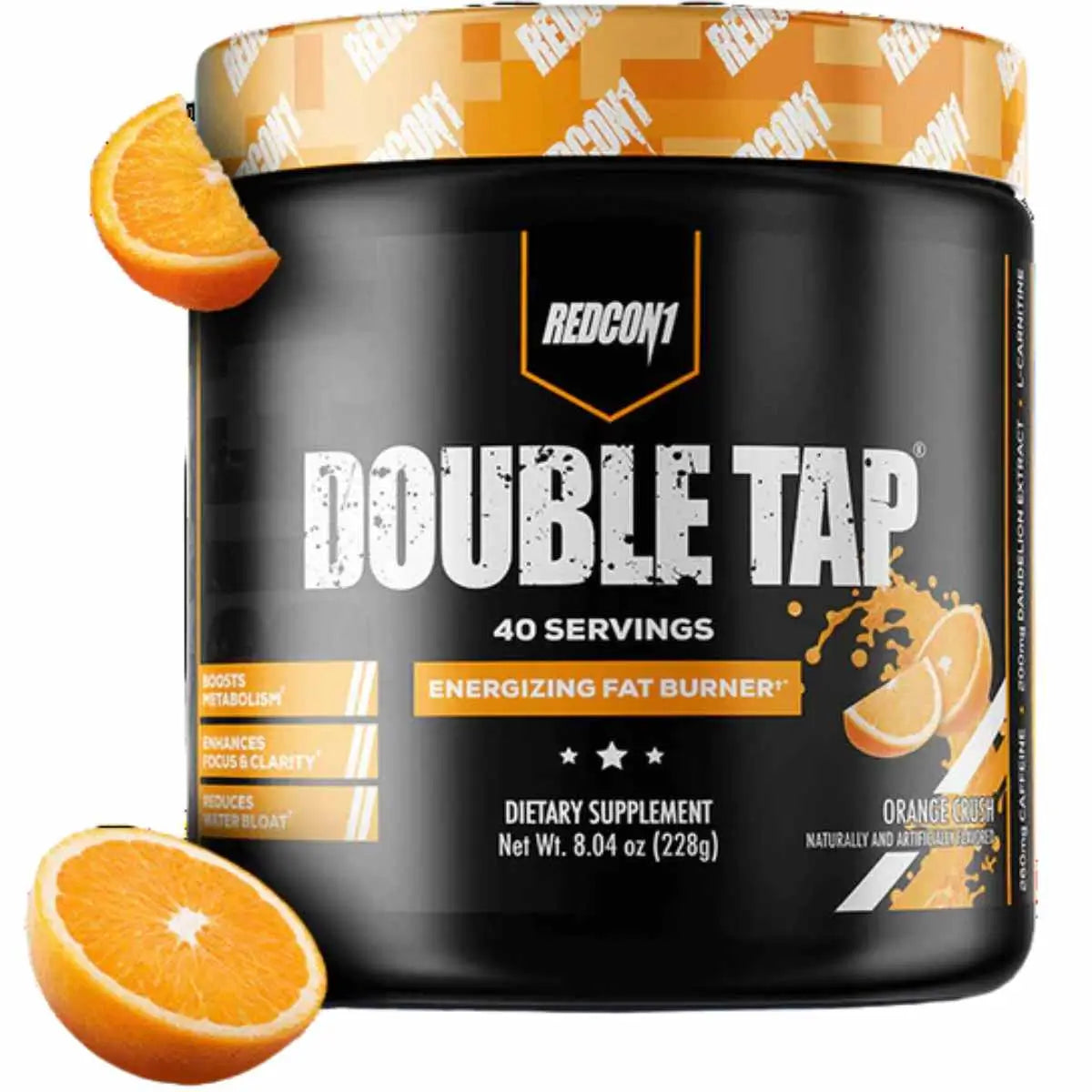 Redcon1 Double Tap quemador de grasa en polvo - Sabor Trituración de Naranja - 228 g - 40 Servicios
- Haz Tu Pedido