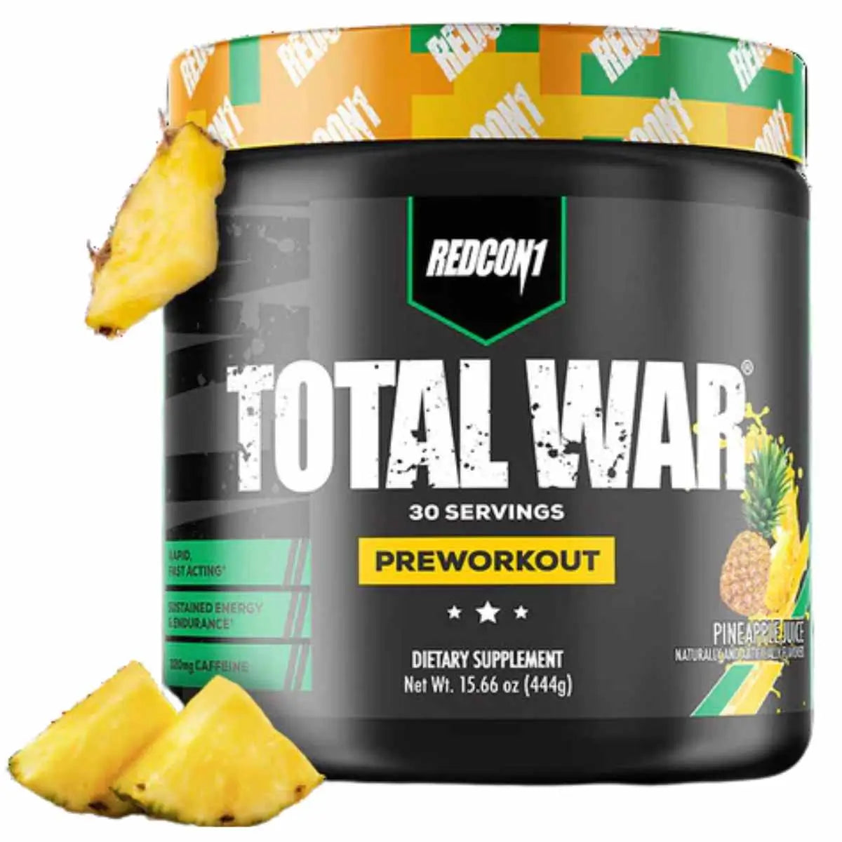 Redcon1 pre entrenamiento - Sabor Jugo de piña - 444 g - 30 Servicios - Haz Tu Pedido