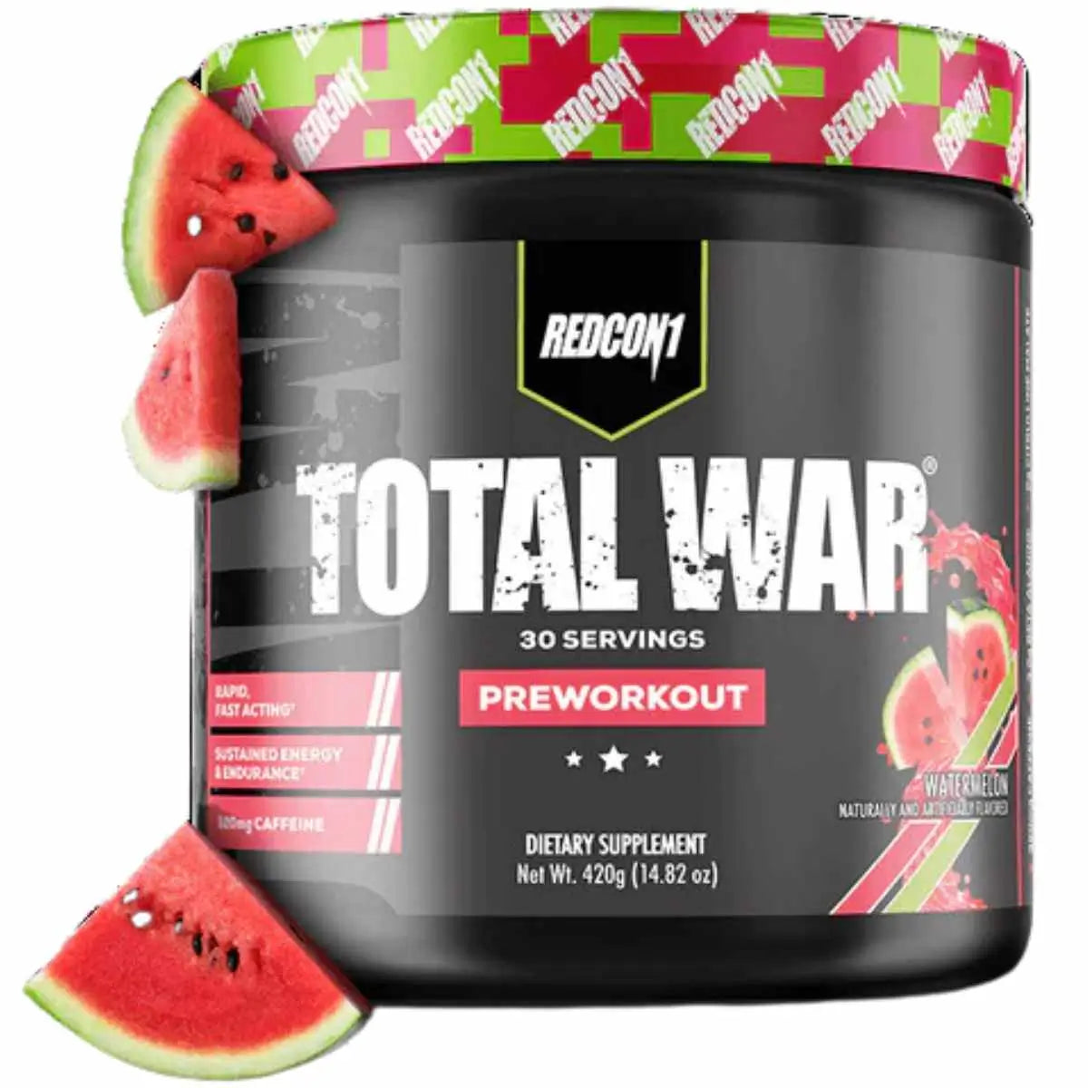 Redcon1 pre entrenamiento - Sabor Sandía - 420 g - 30 Servicios - Haz Tu Pedido