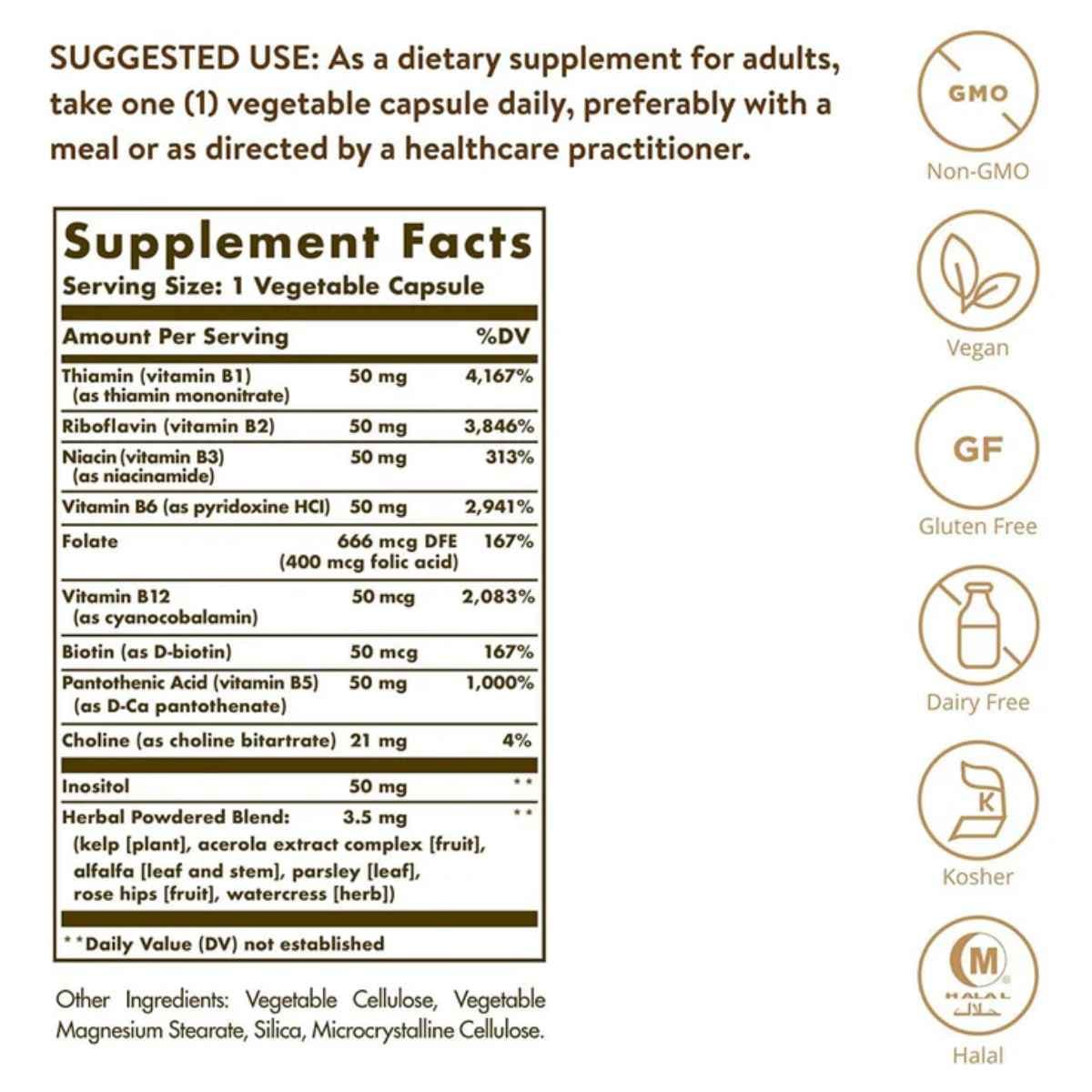 solgar-complejo-b-100-capsulas-etiqueta