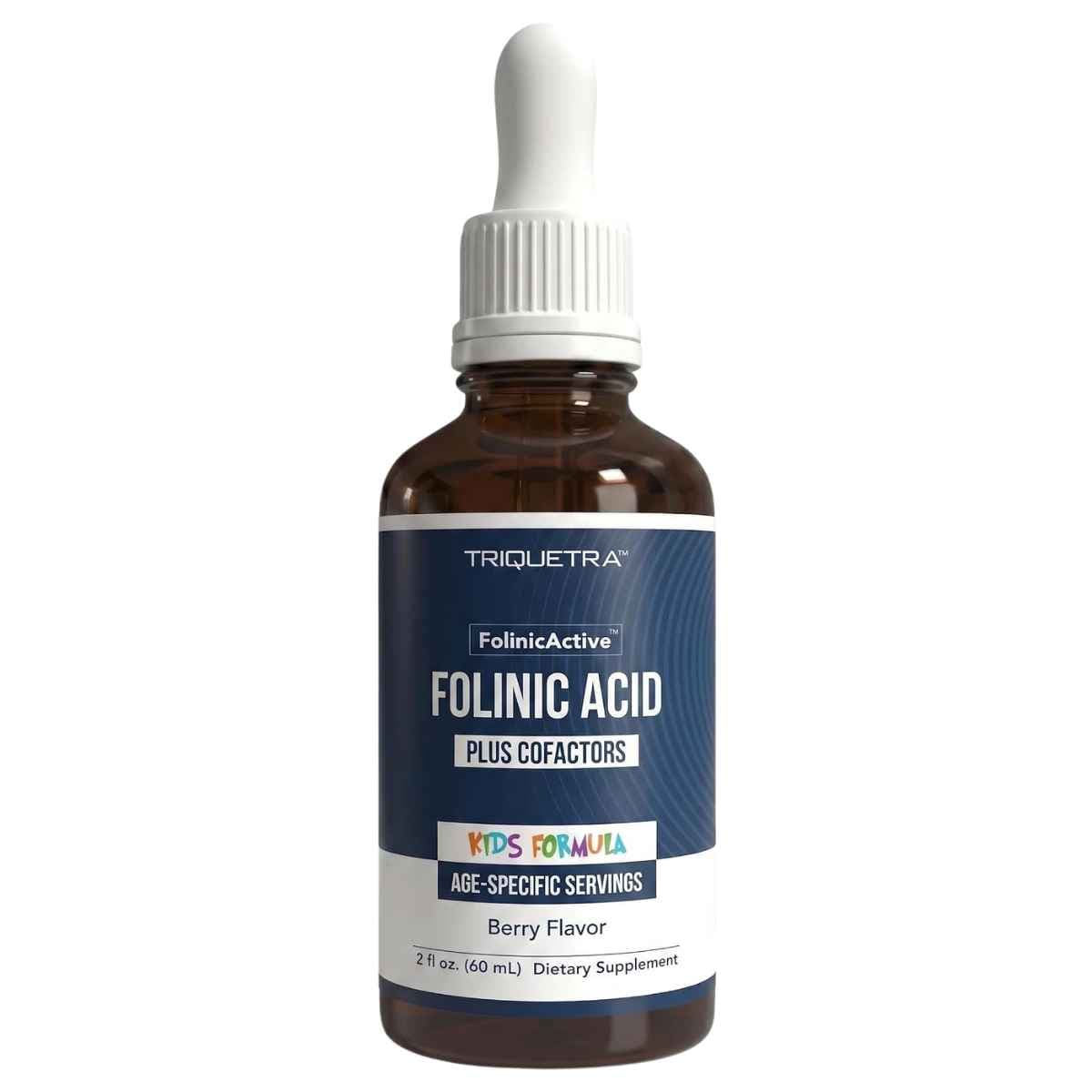 Dosificación por edad de Triquetra ácido folínico infantil en gotas 60 mL
