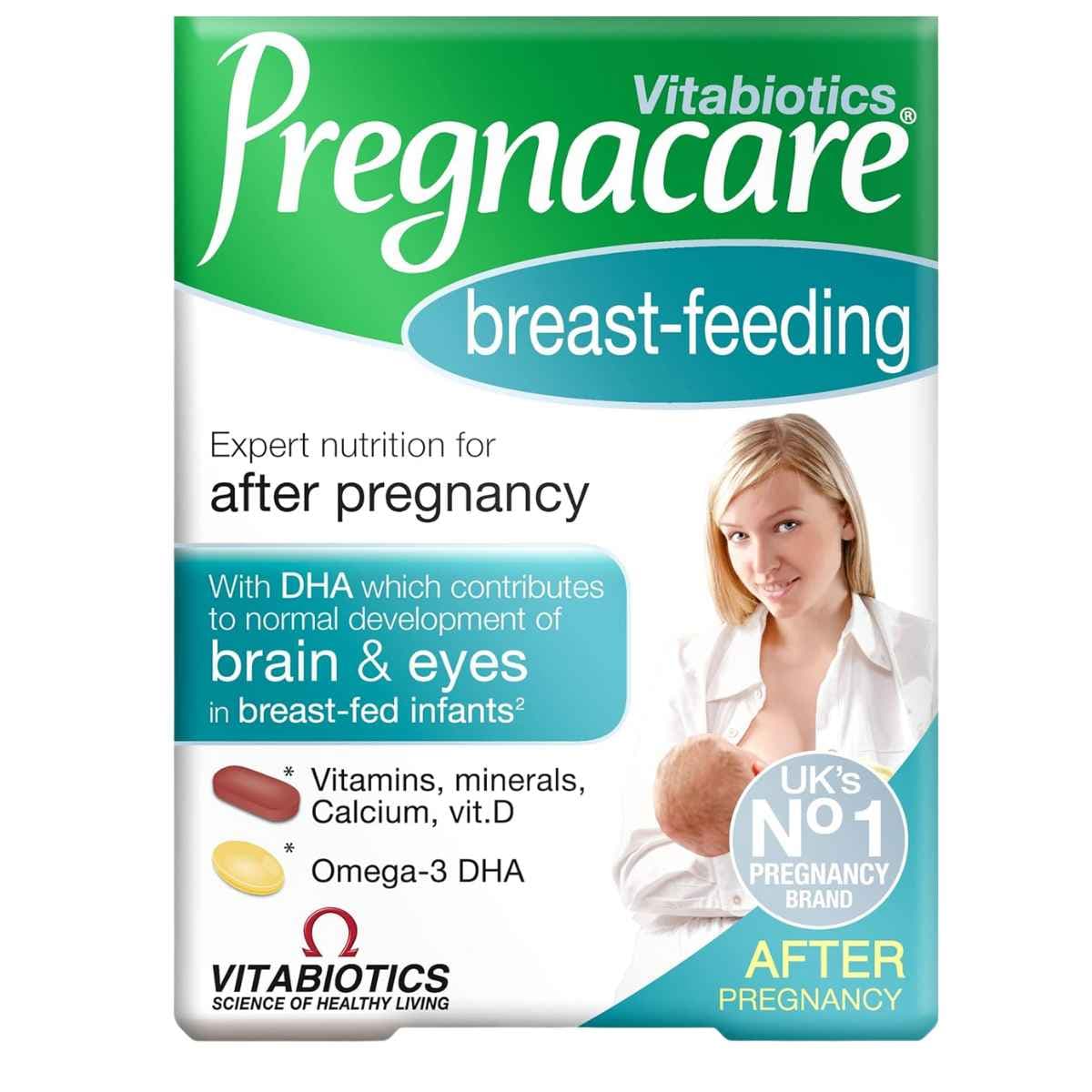 Vitabiotics Pregnacare Lactancia 84 unidades - Suplemento Postnatal con Omega-3 DHA