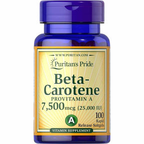 Beta Caroteno - 100 Cápsulas Blandas - Haz Tu Pedido