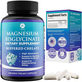 Frasco de suplemento 1 Body Bisglicinato de Magnesio 120 cápsulas veganas
