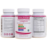 Tabla nutricional del suplemento 1 Body Complejo de Ashwagandha Shoden® 60 cápsulas veganas